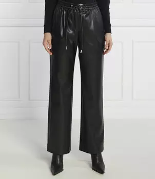 Брюки BOSS BLACK Tareta Relaxed fit, черный