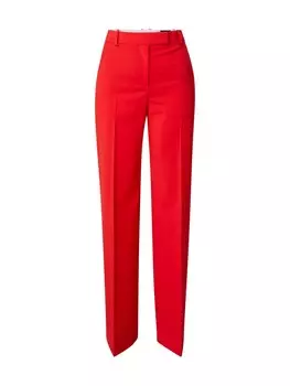 Брюки BOSS Loose fit Pleated Pants Tilda2, красный