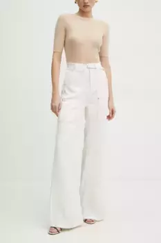 Брюки Boss Orange, бежевый