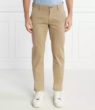 Брюки BOSS ORANGE chino schino slim fit, песочный