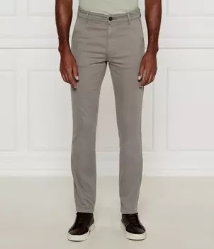 Брюки BOSS ORANGE chino Slim Fit, серый