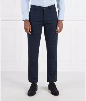 Брюки Boss Orange Tapered, синий