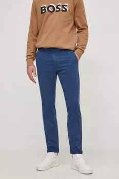 Брюки Boss Orange, темно-синий
