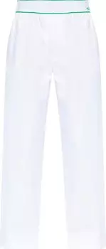 Брюки Bottega Veneta Elastic Cotton Twill Trouser 'White', белый