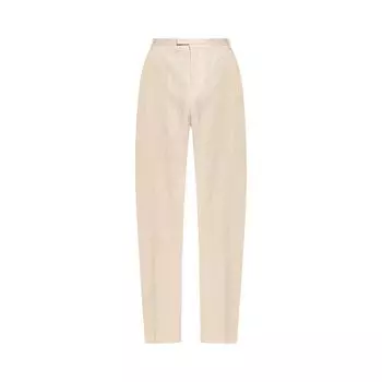 Брюки Bottega Veneta Poplin Weave Tailored Pants 'Beige', загар