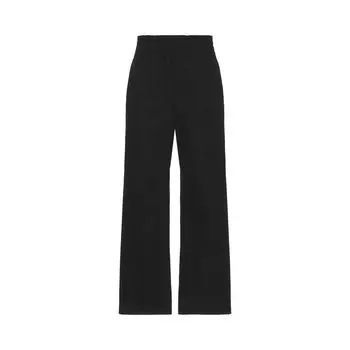 Брюки Bottega Veneta Straight Leg Trousers 'Black', черный