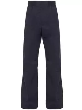 Брюки Bottega Veneta Tech nylon, синий