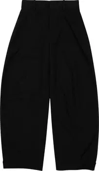 Брюки Bottega Veneta Wide Leg Trouser 'Black', черный