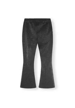 Брюки BOTTOMS FLARED GLITTER 10DAYS, черный