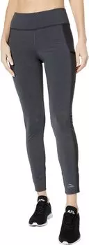 Брюки Boundless Performance Pocket Tights Color-Block L.L.Bean, цвет Charcoal Heather/Classic Black