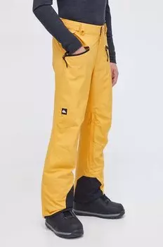 Брюки Boundry Quiksilver, желтый
