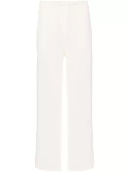 Брюки Boxer из смесового льна Ludovic de Saint Sernin, нейтральный цвет