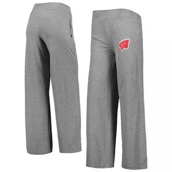 Брюки Boxercraft Wisconsin Badgers, серый