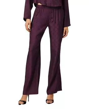 Брюки-боксеры Slim с жаккардовым принтом Handcuff KIKI DE MONTPARNASSE, фиолетовый