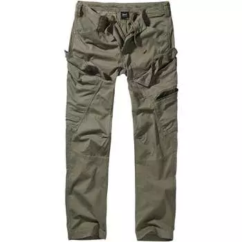 Брюки Brandit Adven Slim, зеленый