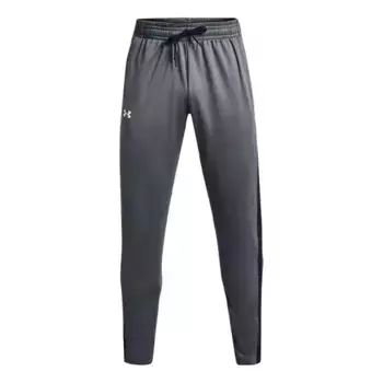 Брюки brawler track pants 'grey' Under Armour, серый