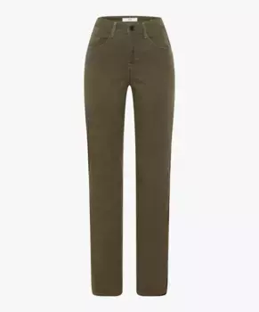 Брюки Brax с 5 карманами "Стиль CAROLA", хаки