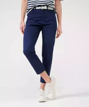 Брюки Brax с 5 карманами "Стиль CAROLA S", цвет морской волны