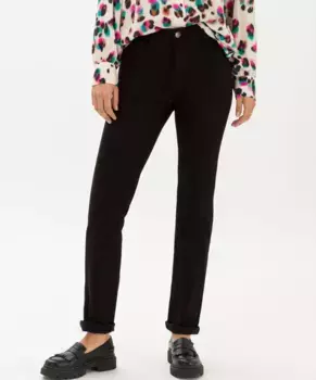 Брюки Brax с 5 карманами "Стиль CAROLA", черный