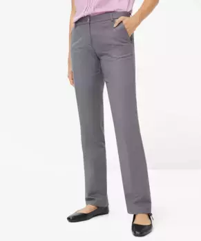 Брюки Brax с 5 карманами "Стиль MARON", серый