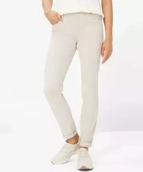 Брюки Brax с 5 карманами "Стиль ШАКИРА", бежевый