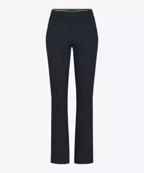 Брюки Brax с 5 карманами "Style Bootcut S", цвет морской волны