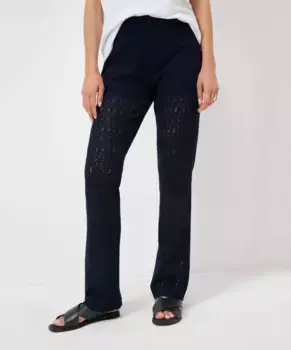 Брюки Brax с 5 карманами "Style Bootcut", цвет морской волны