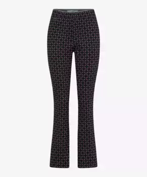 Брюки Brax с 5 карманами "Style Bootcut S", фиолетовый