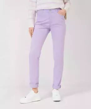 Брюки Brax с 5 карманами "Style MARY", фиолетовый