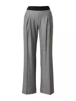 Брюки BRAX Wide leg Pleat-Front Pants Maine, цвет mottled grey