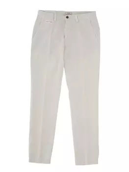 Брюки Briglia 1949 года с заутюженными стрелками, белый