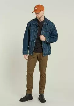 Брюки BRONSON 2.0 SLIM CHINO G-STAR, зеленый