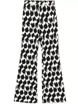 Брюки Бруклин DVF Diane von Furstenberg, белый