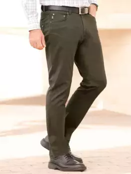 Брюки Брюль из ткани Brhl, оливковый