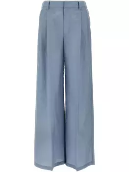 Брюки Brunello Cucinelli из хлопка, синий