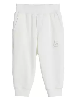 Брюки Brunello Cucinelli Kids Bernie, белый