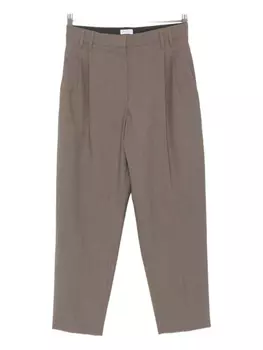 Брюки Brunello Cucinelli с вытачками, коричневый