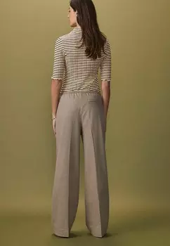 Брюки BRUSHED ELASTICATED WAIST WIDE Next, бежевый