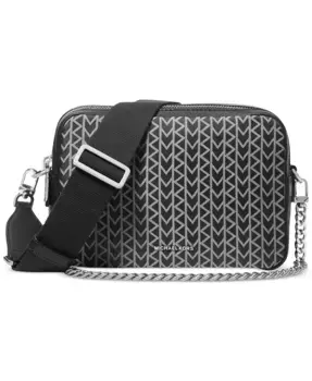 Брюки Bryant Medium Double-Zip Chain Camera Crossbody Michael Kors, черный