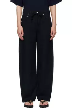 Брюки Brynn из льна Citizens Of Humanity, черный