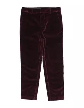 Брюки Burberry, бордовый