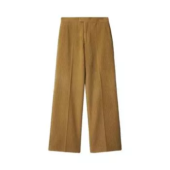 Брюки Burberry Corduroy Trousers 'Teddy', коричневый