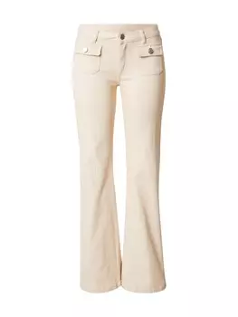 Брюки-буткат Monki, цвет Champagne