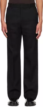 Брюки-буткат System, черный