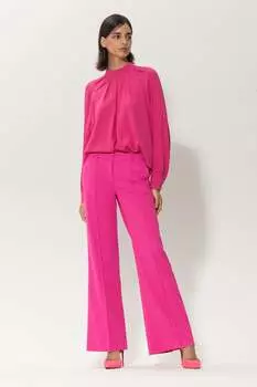 Брюки-бутлеги LUISA CERANO, цвет magenta pink