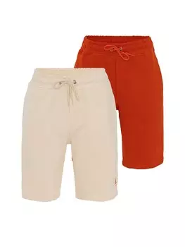 Брюки By Diess Collection, цвет Beige/Red