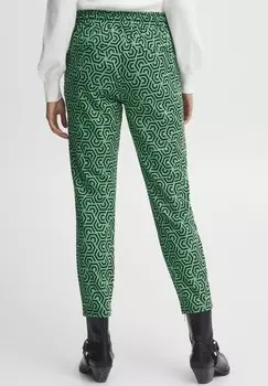 Брюки BYRIZETTA AOP b.young, цвет Evergreen