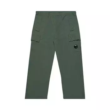 Брюки C.P. Company Flatt Nylon Oversized Cargo Pants, цвет Agave Green