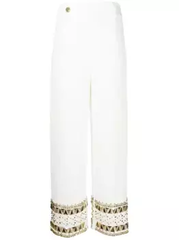 Брюки Cady с заклепками Philipp Plein, белый