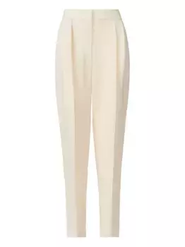 Брюки Cady со складками Fabiana Filippi, белый